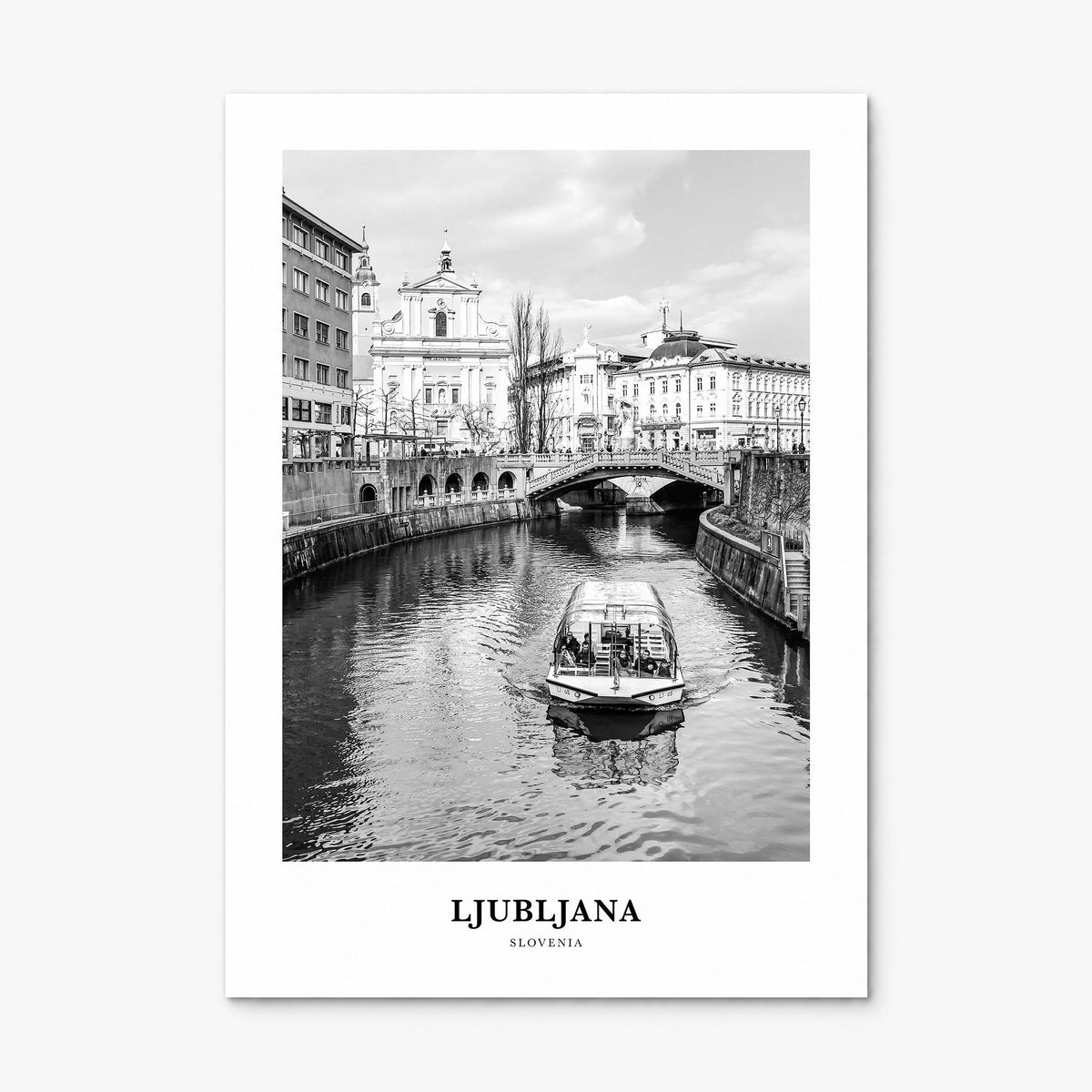 Ljubljana Classic Poster, print only (unframed)