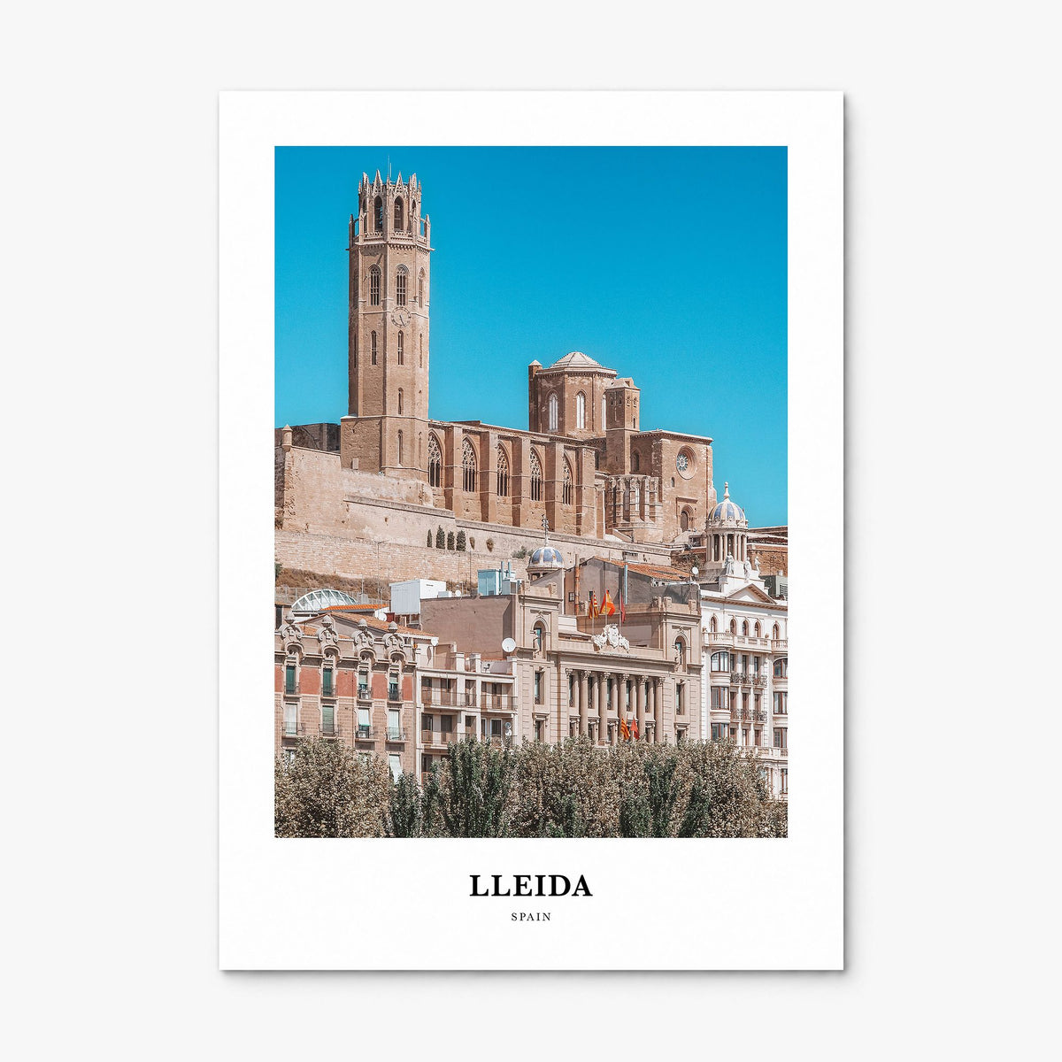 Lleida Classic Poster, print only (unframed)
