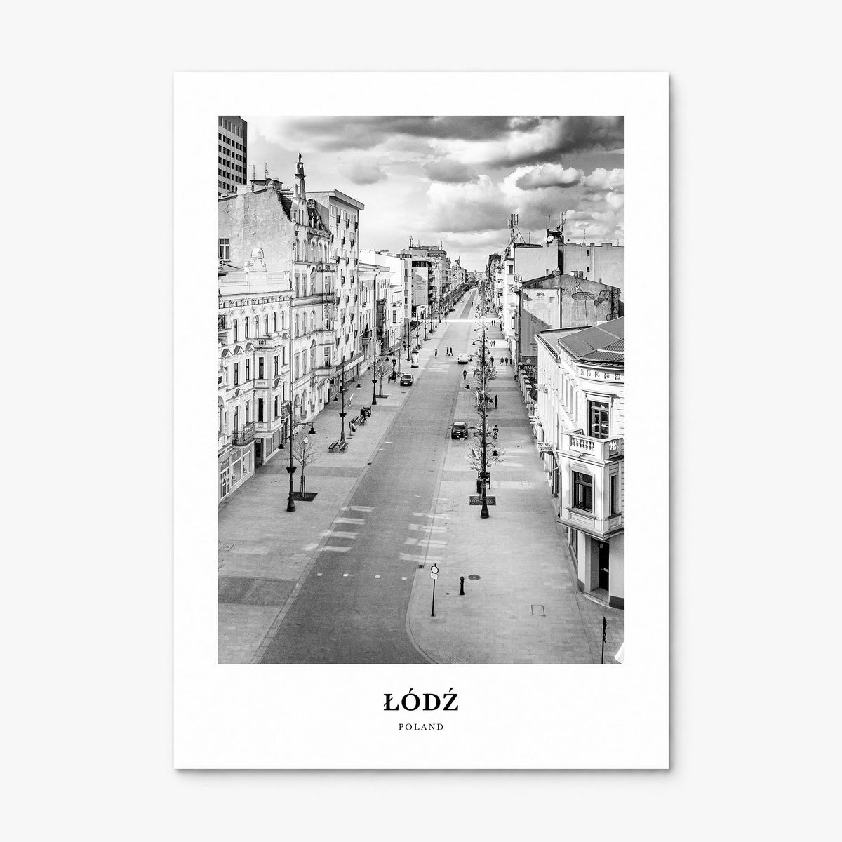 Łódź Classic Poster, print only (unframed)