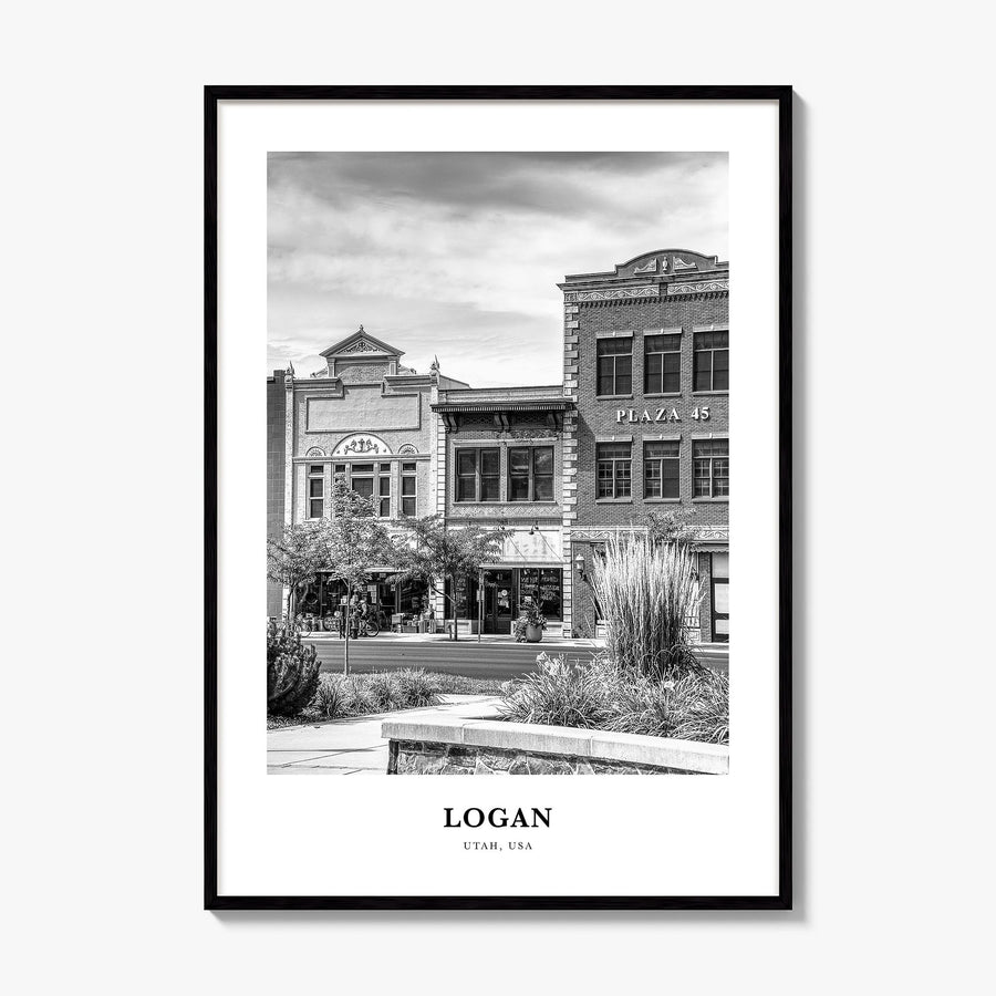 Logan Classic Poster, framed poster mockup
