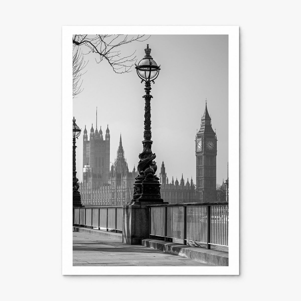 London Photo No 3 Poster, print only (unframed), white border