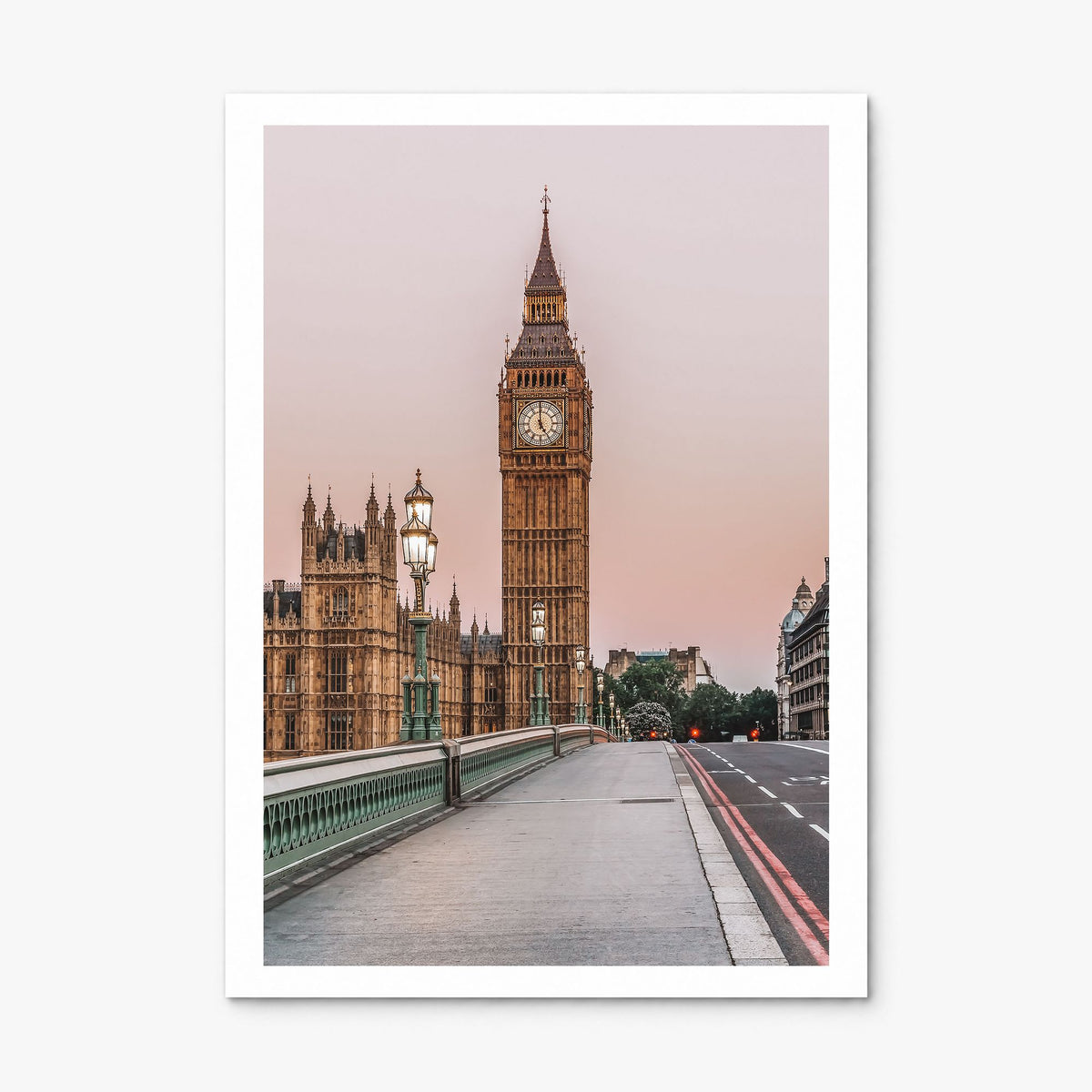 London Photo No 2 Poster, print only (unframed), white border