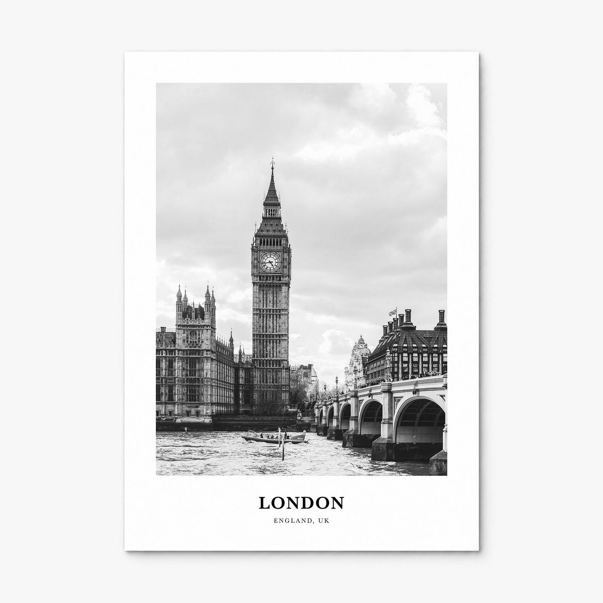 London Classic No 1 Poster, print only (unframed)