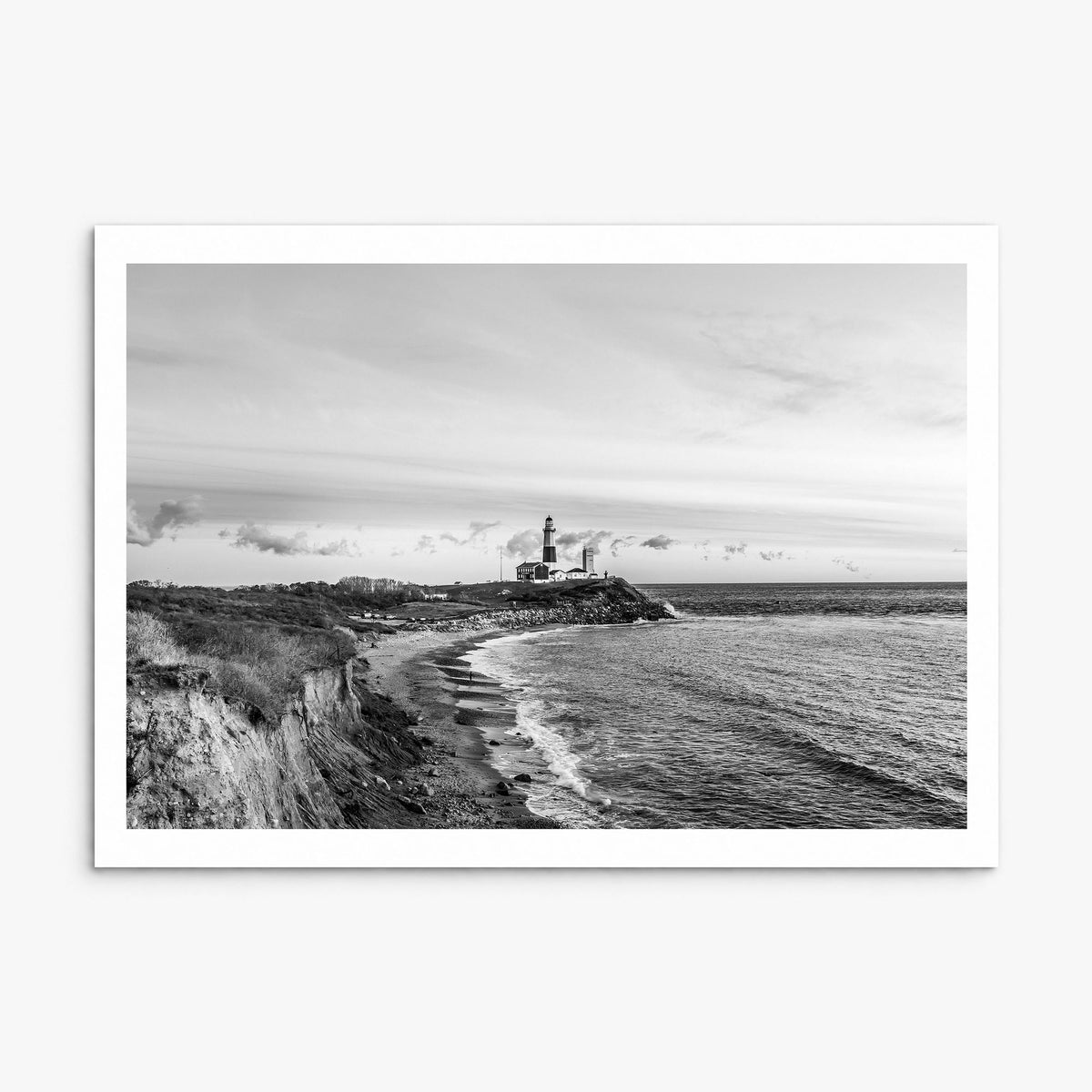 Long Beach Island Photo Poster, print only (unframed), white border