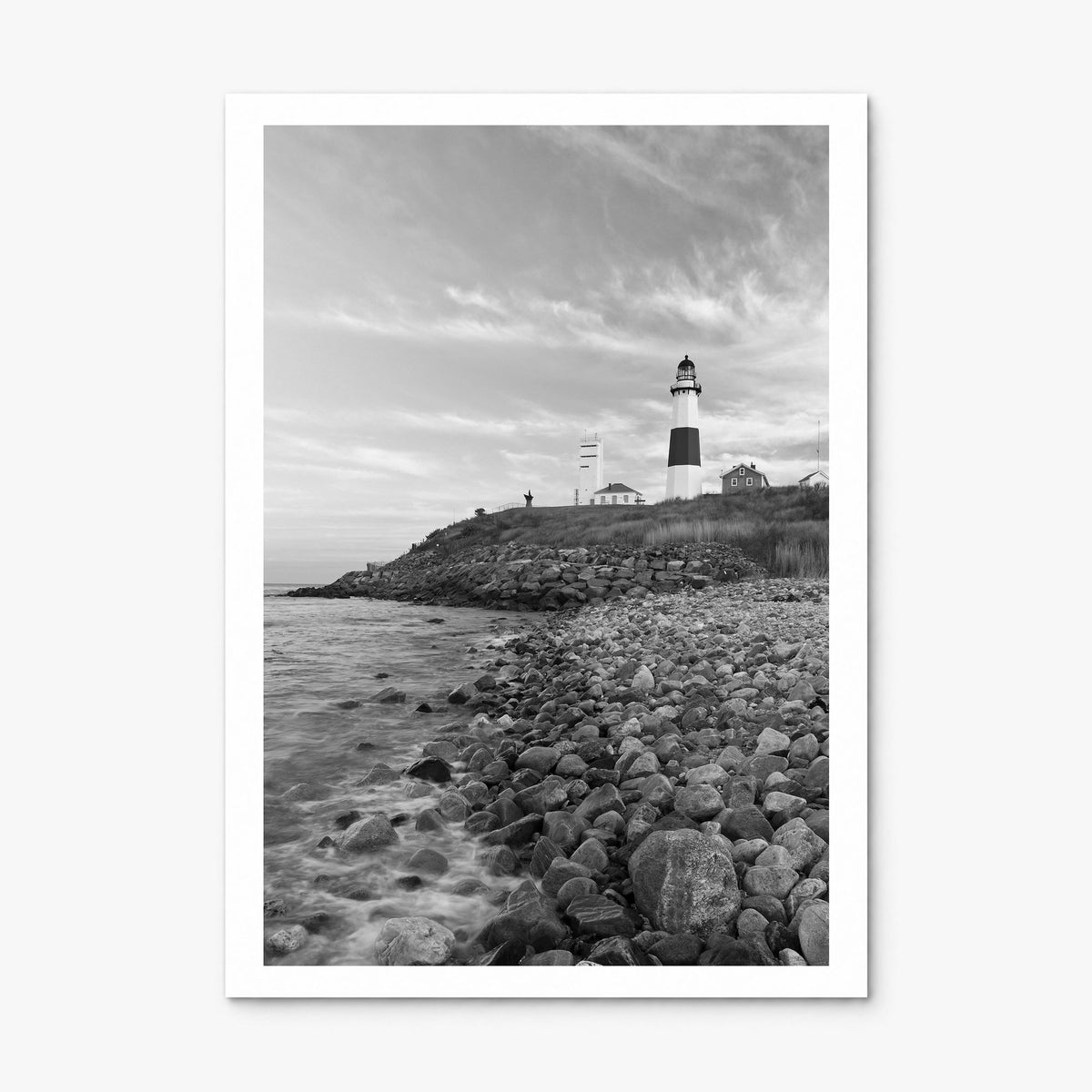 Long Beach Island Photo Poster, print only (unframed), white border
