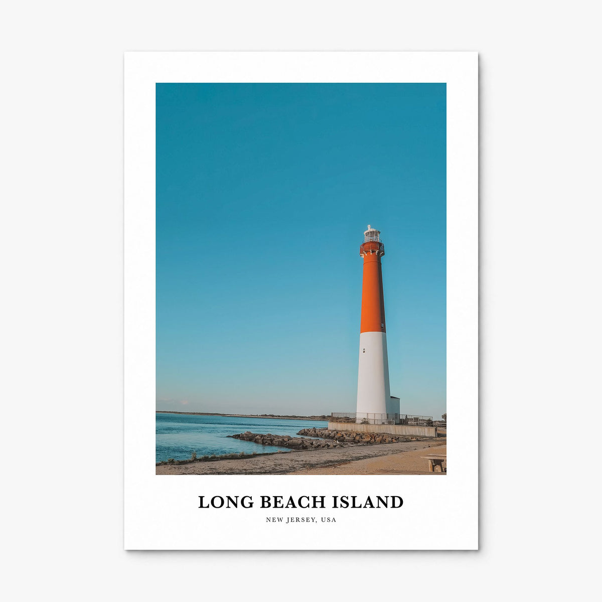 Long Beach Island Classic No 2 Poster, print only (unframed)