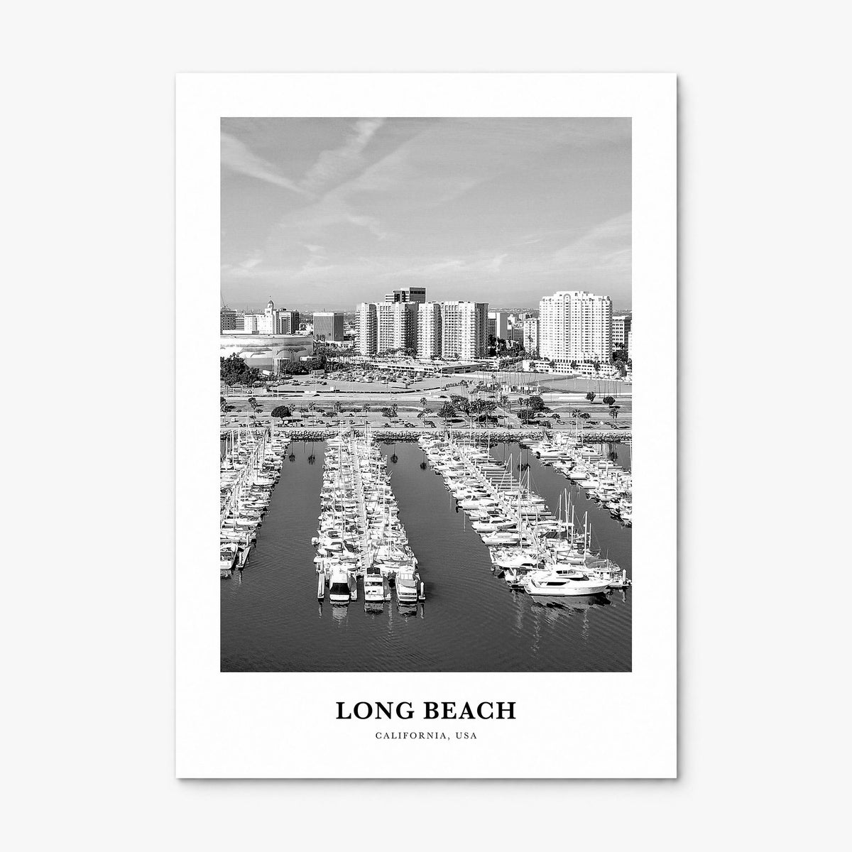 Long Beach Classic No 2 Poster, print only (unframed)