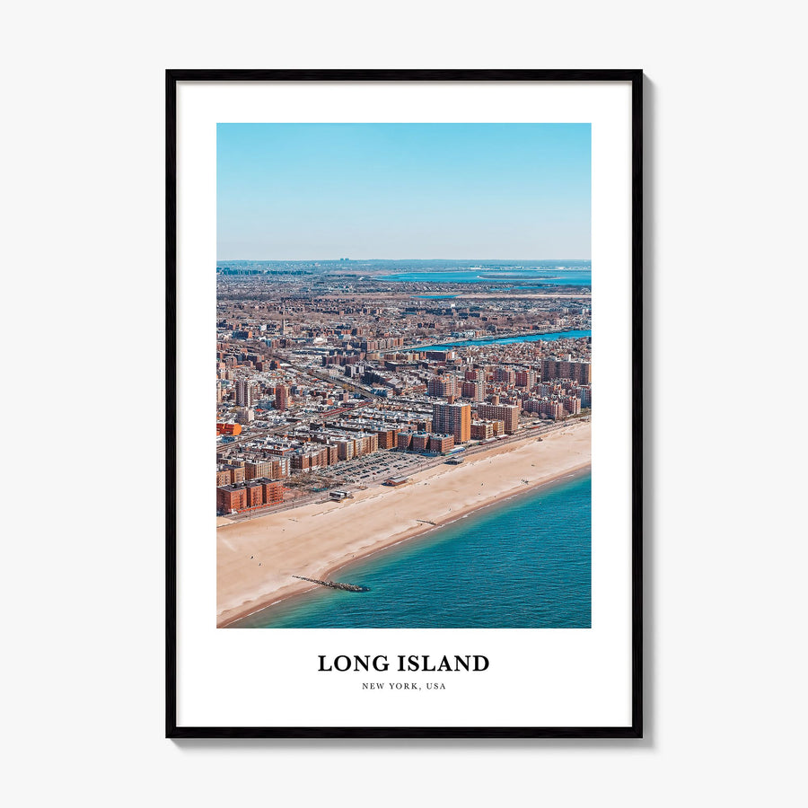 Long Island Classic No 1 Poster, framed poster mockup