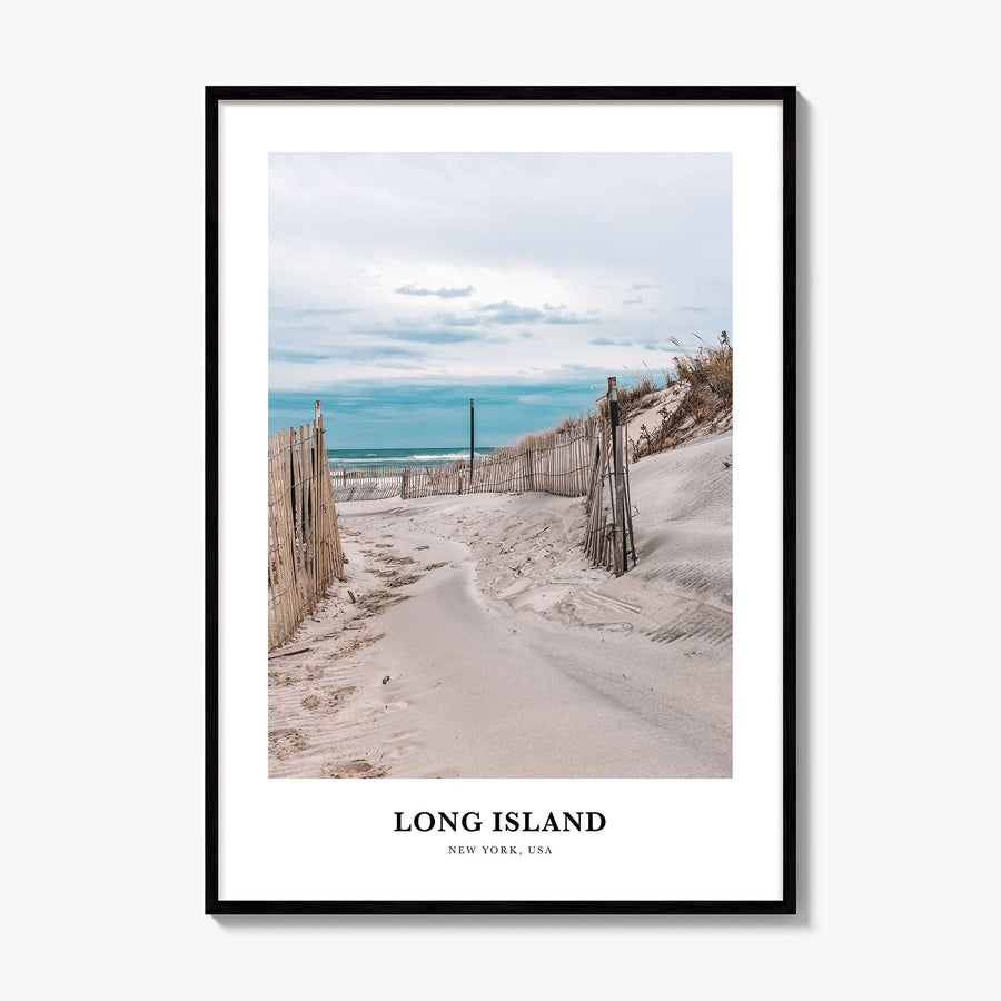 Long Island Classic No 2 Poster, framed poster mockup