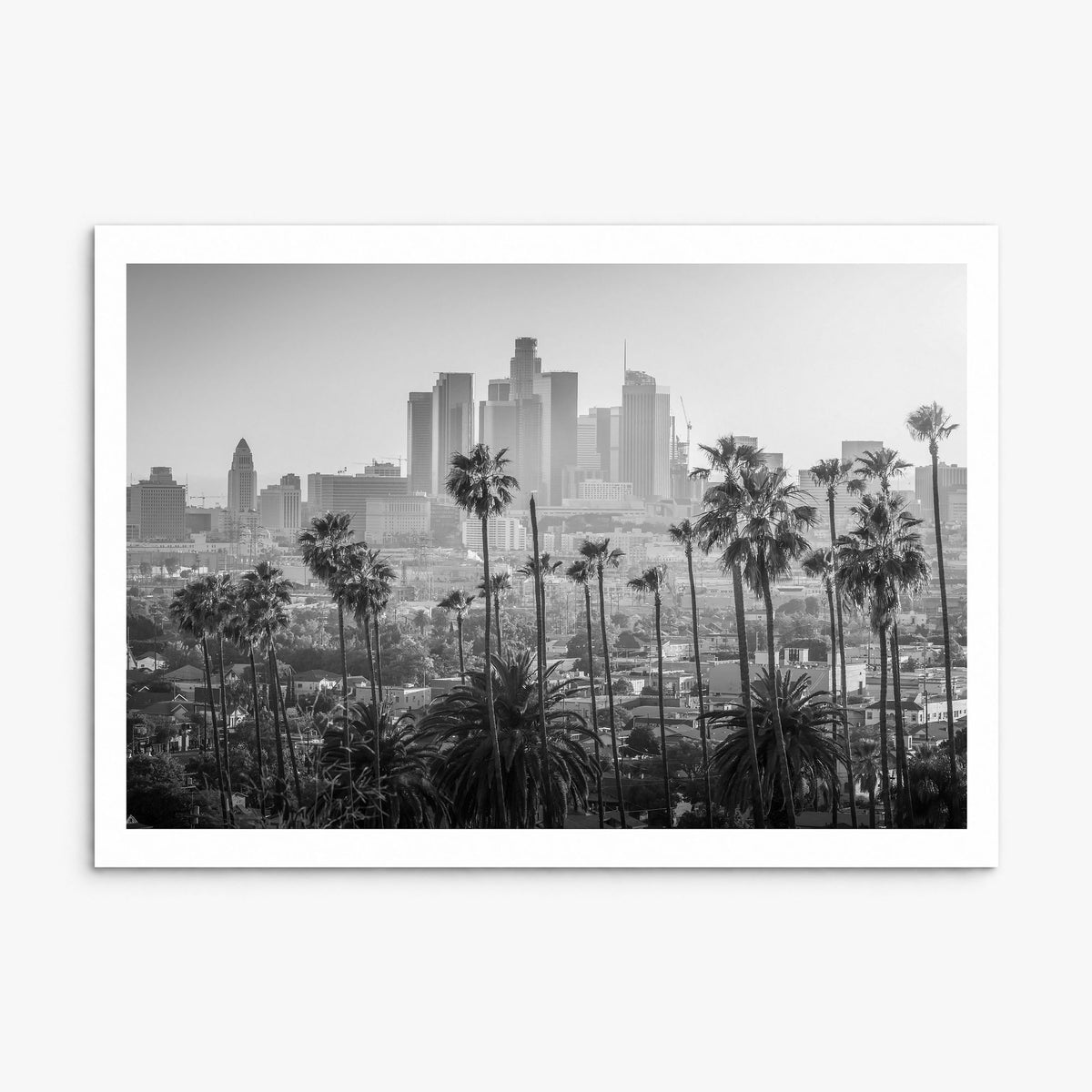 Los Angeles Photo Poster, print only (unframed), white border