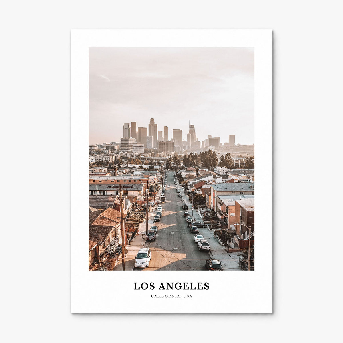 Los Angeles Classic No 2 Poster, print only (unframed)