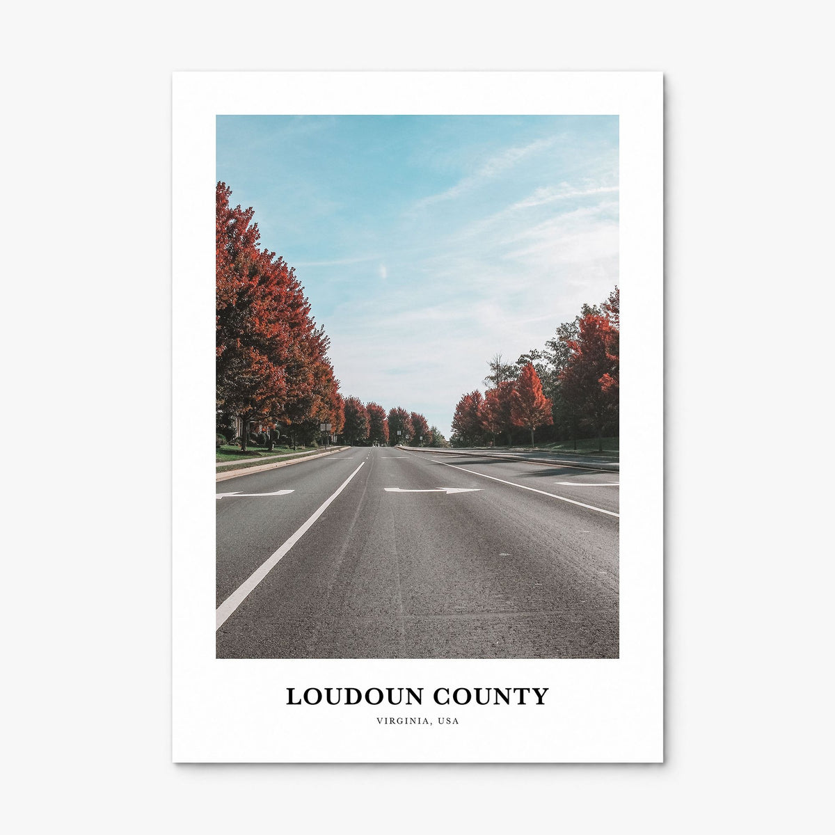 Loudoun County Classic Poster, print only (unframed)
