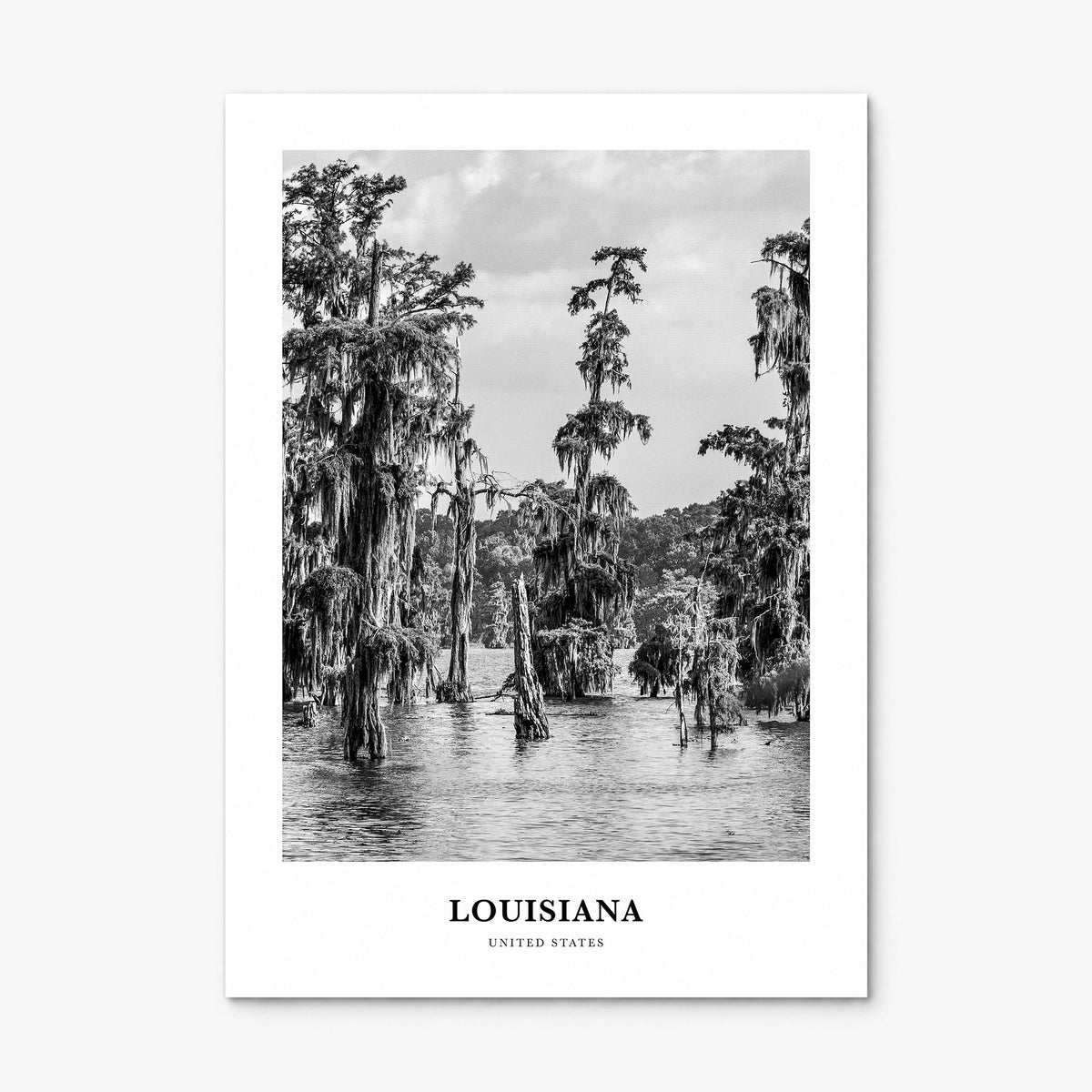 Louisiana Classic Poster, print only (unframed)