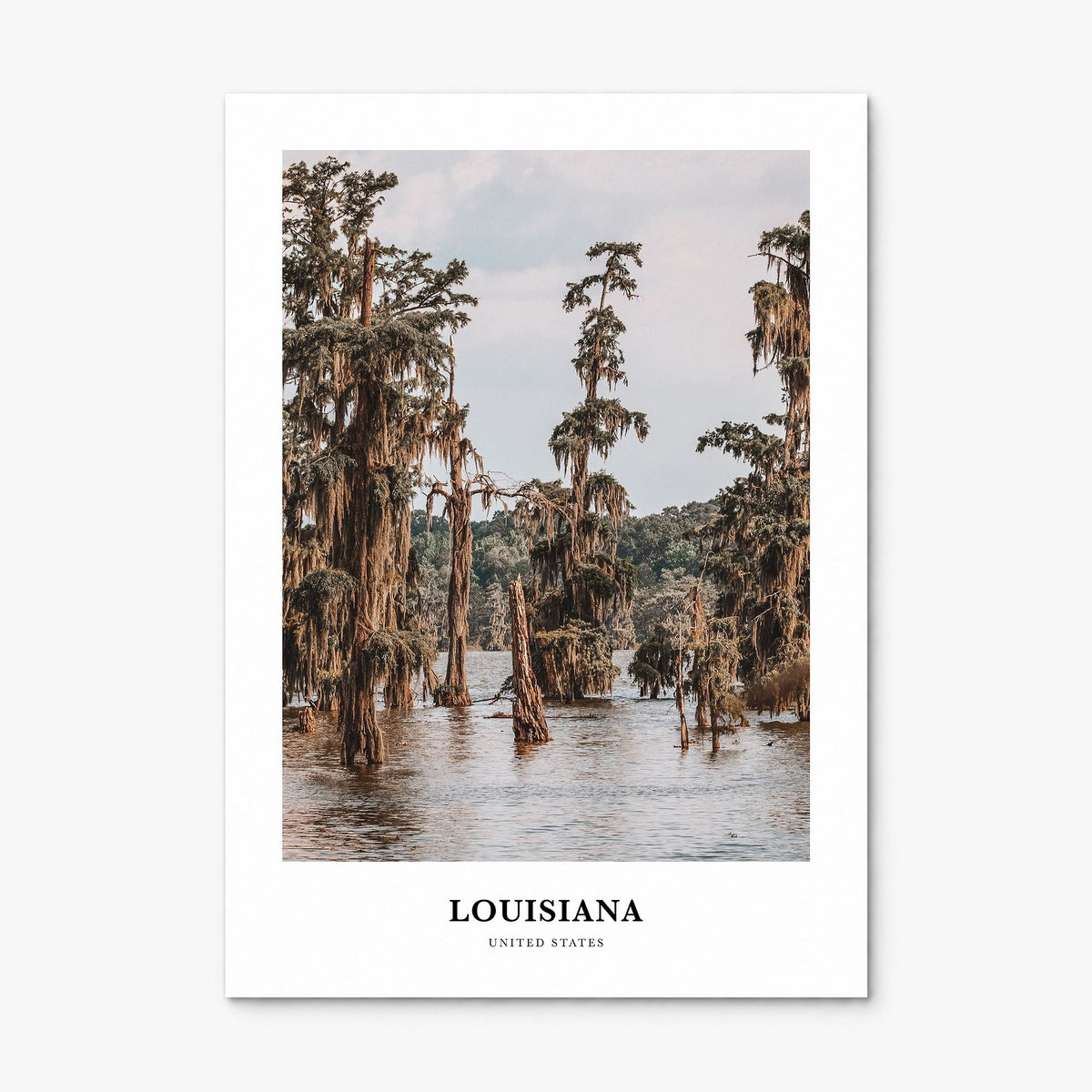 Louisiana Classic Poster, print only (unframed)