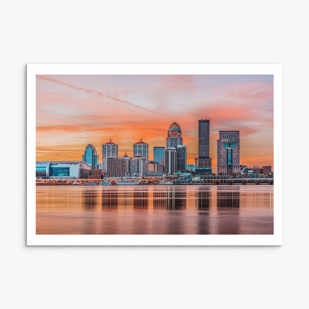 Louisville Photo Poster, print only (unframed), white border