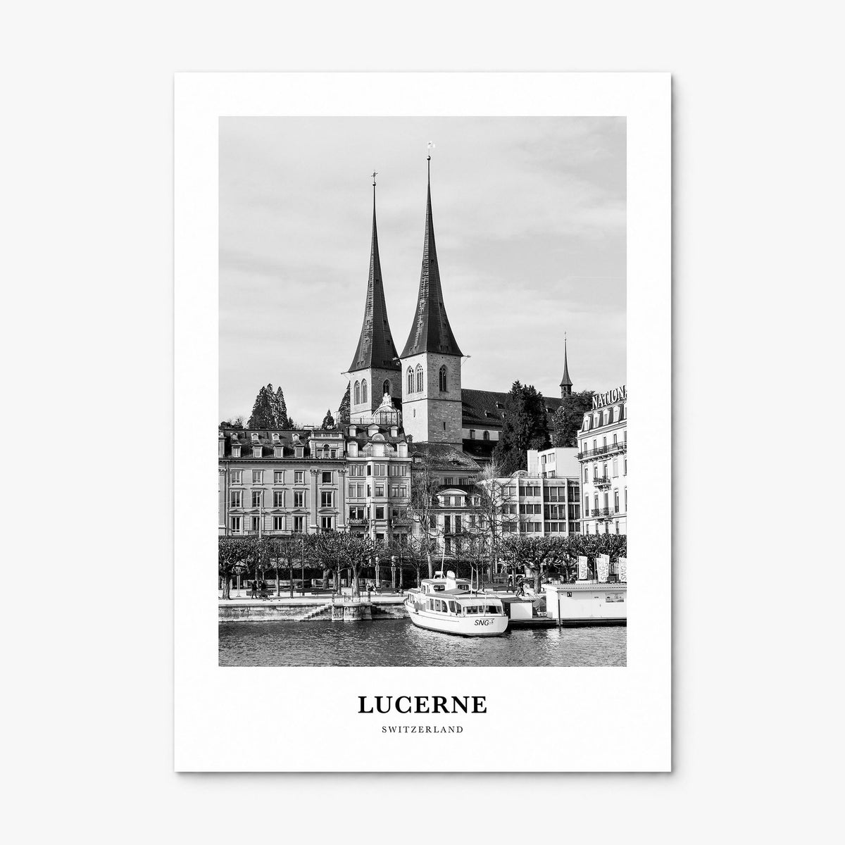 Lucerne Classic Poster, print only (unframed)
