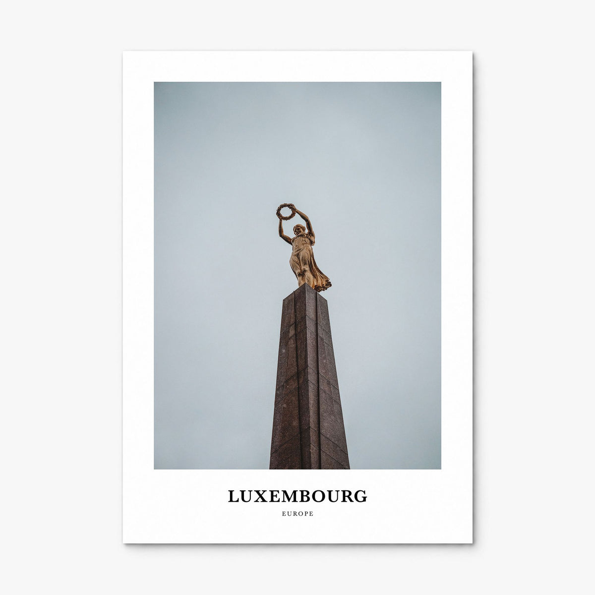 Luxembourg Classic Poster, print only (unframed)