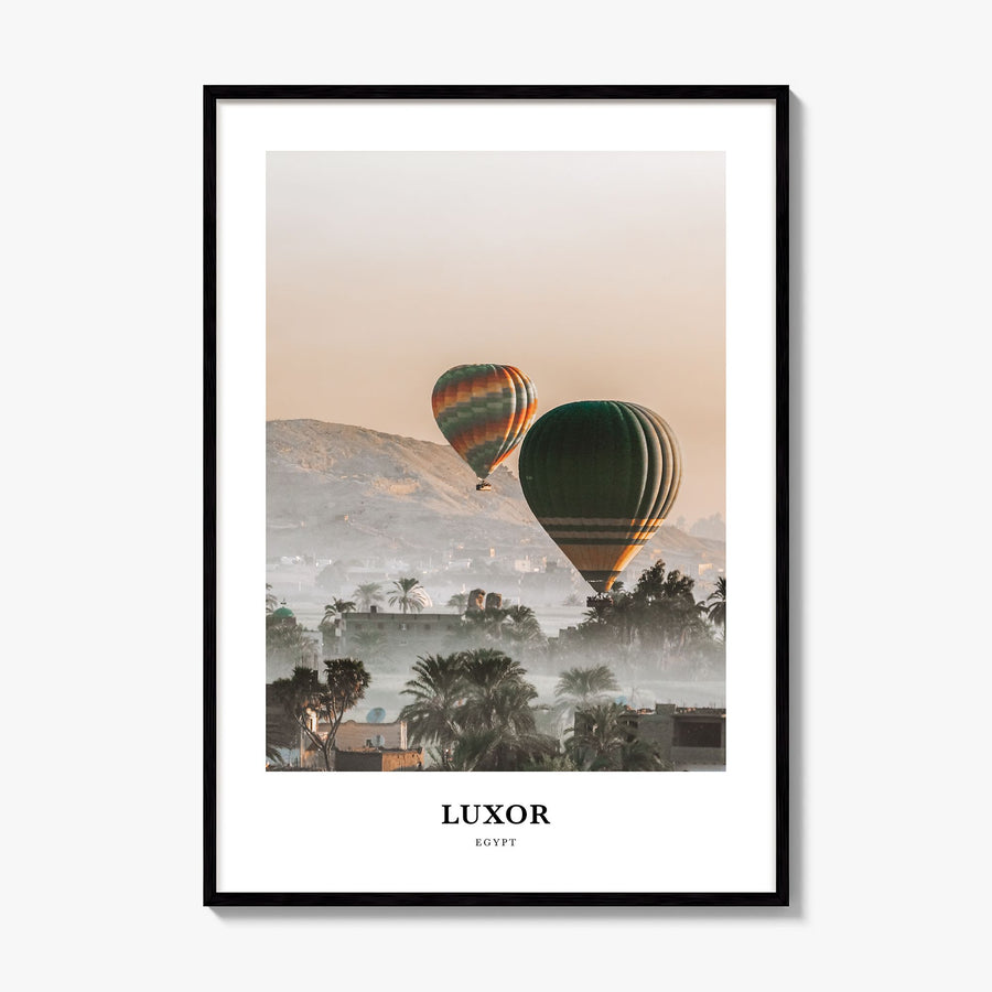 Luxor Classic Poster, framed poster mockup