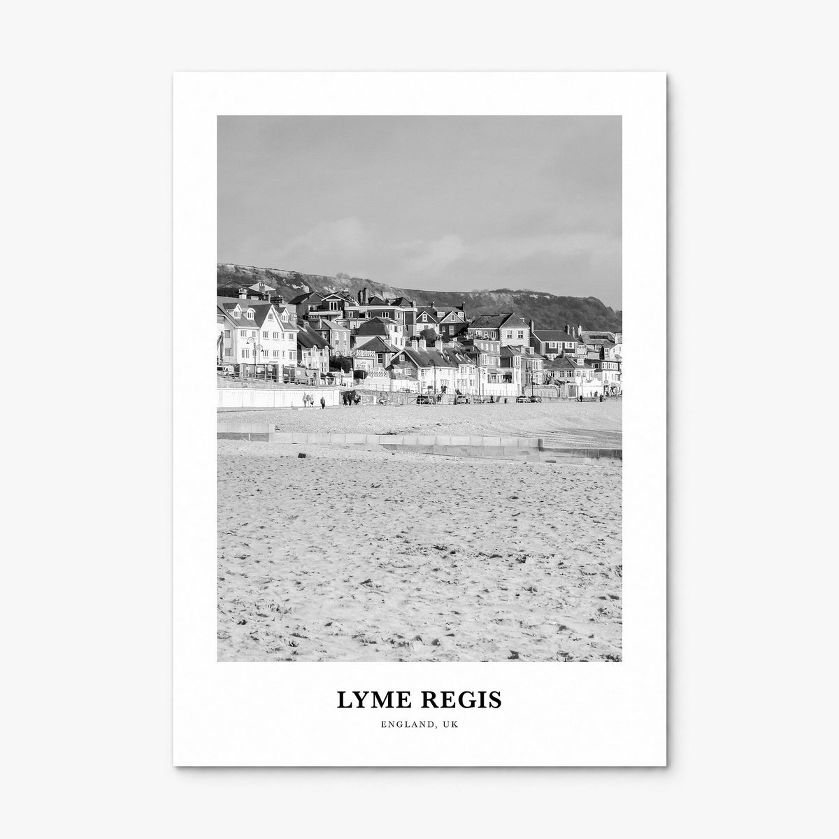 Lyme Regis Classic Poster, print only (unframed)
