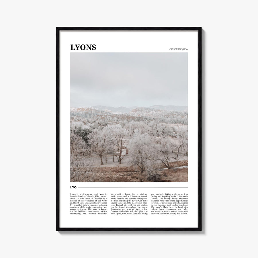 Lyon no. 2 colorful travel poster of France – vertical wall art, unframed print shown in interior mockup