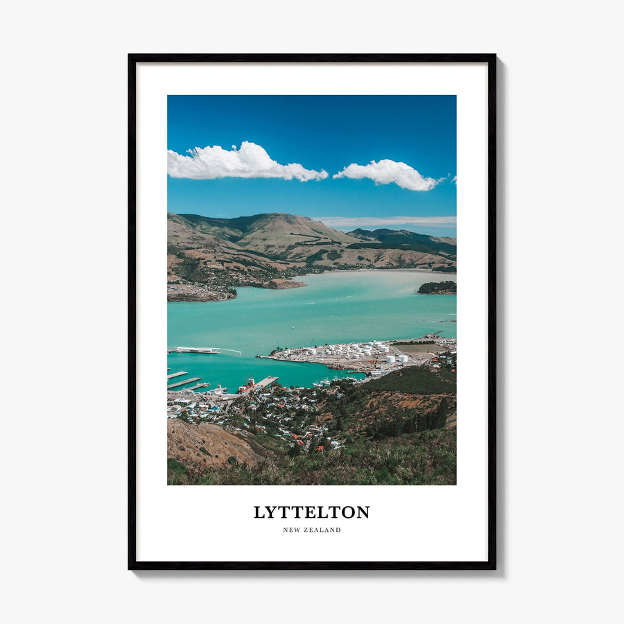 Lyttelton Classic Poster, framed poster mockup