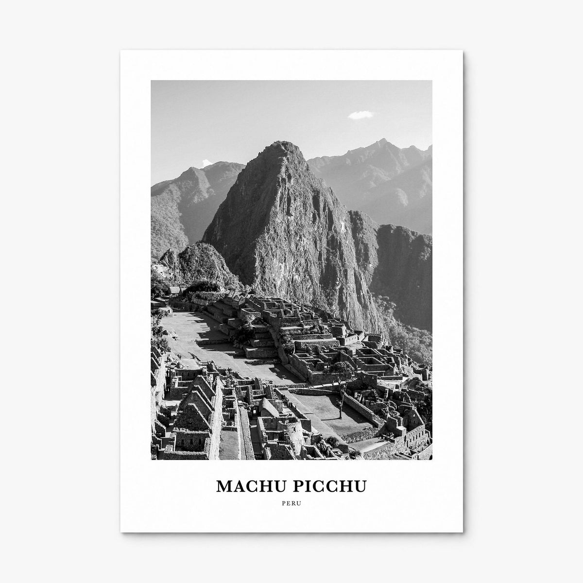 Machu Picchu Classic Poster, print only (unframed)