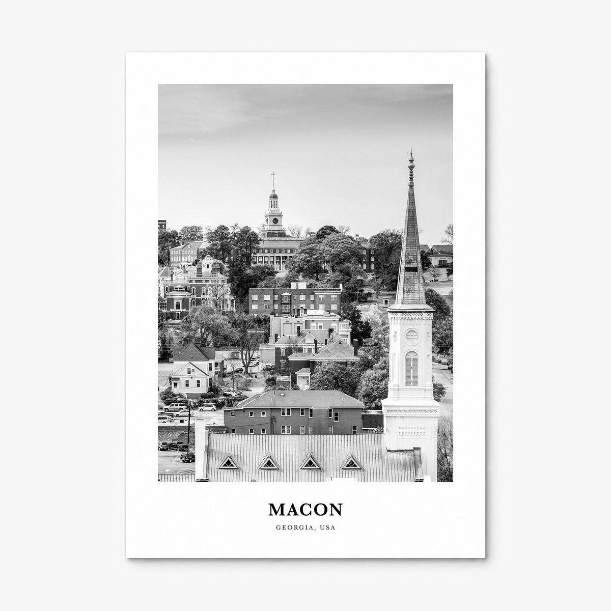 Macon Classic Poster, print only (unframed)