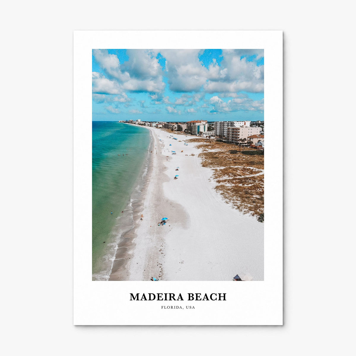 Madeira Beach Classic Poster, print only (unframed)