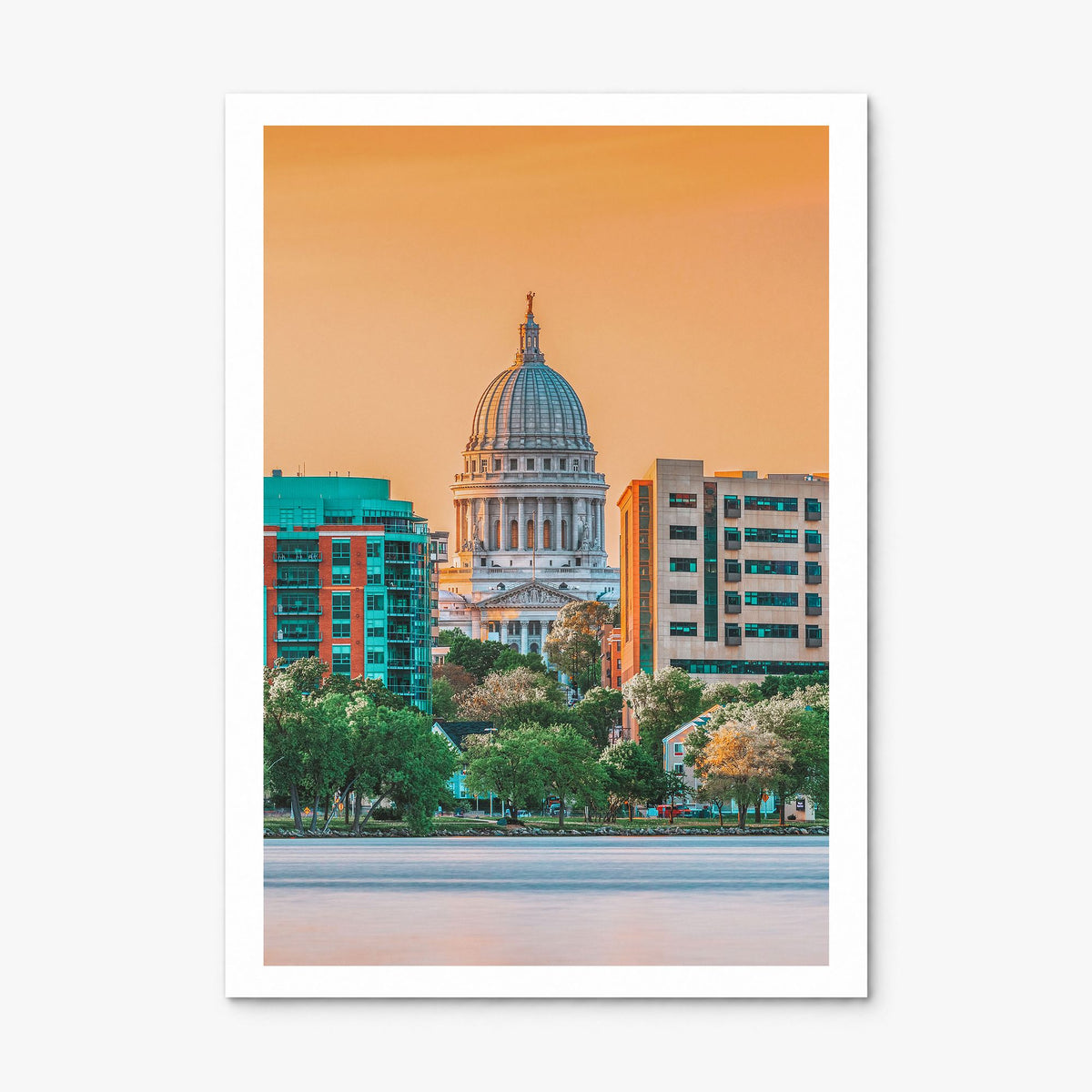 Madison Photo No 1 Poster, print only (unframed), white border
