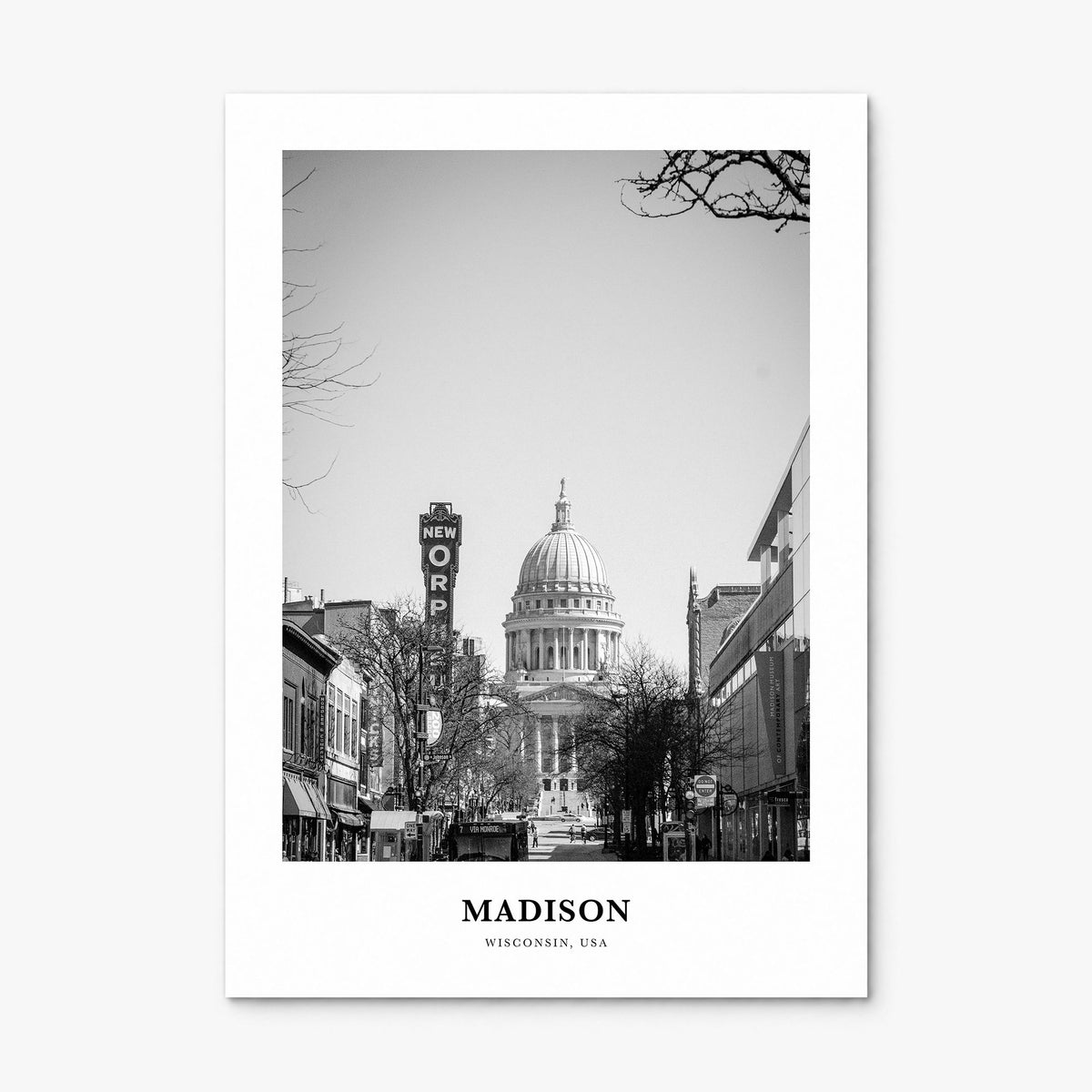 Madison Classic No 2 Poster, print only (unframed)