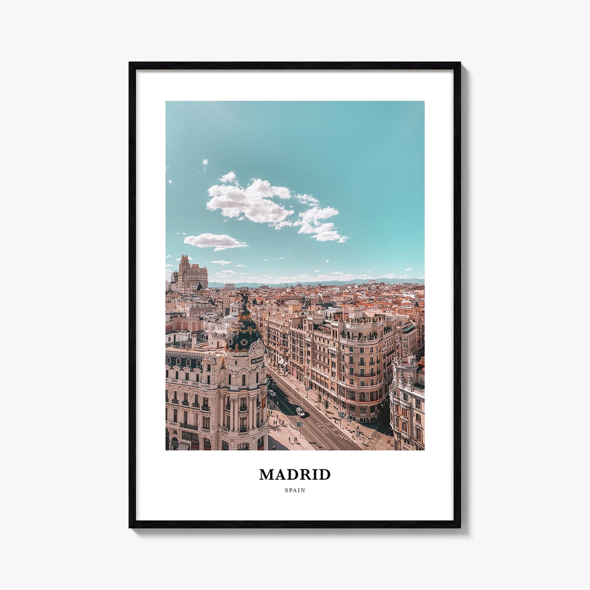 Madrid Classic No 1 Poster