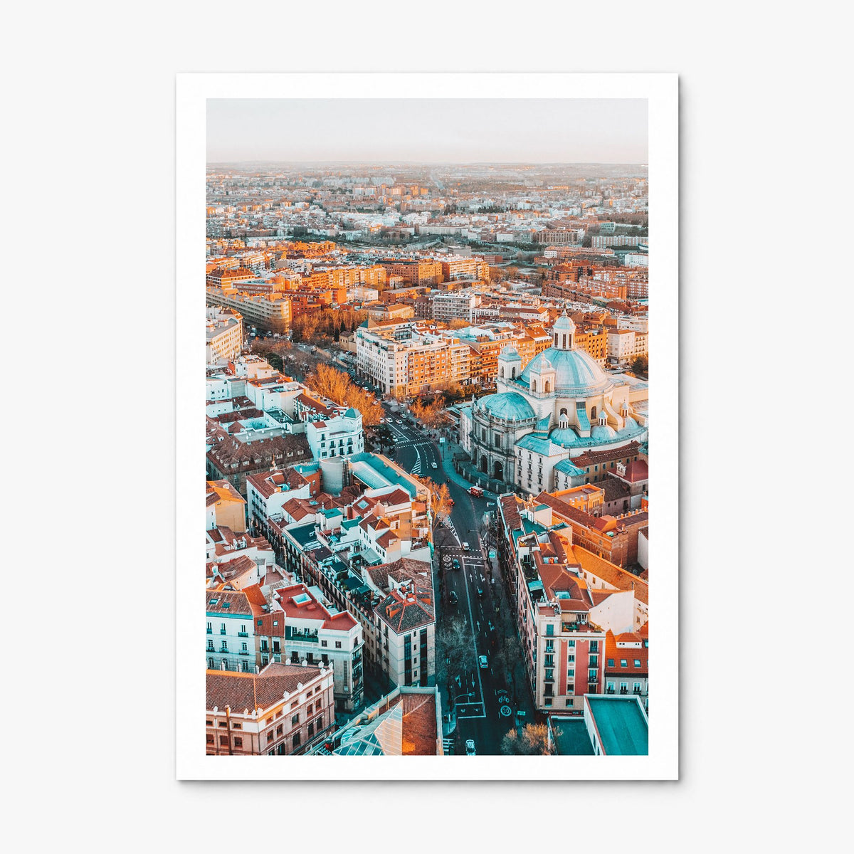 Madrid Photo No 1 Poster, print only (unframed), white border