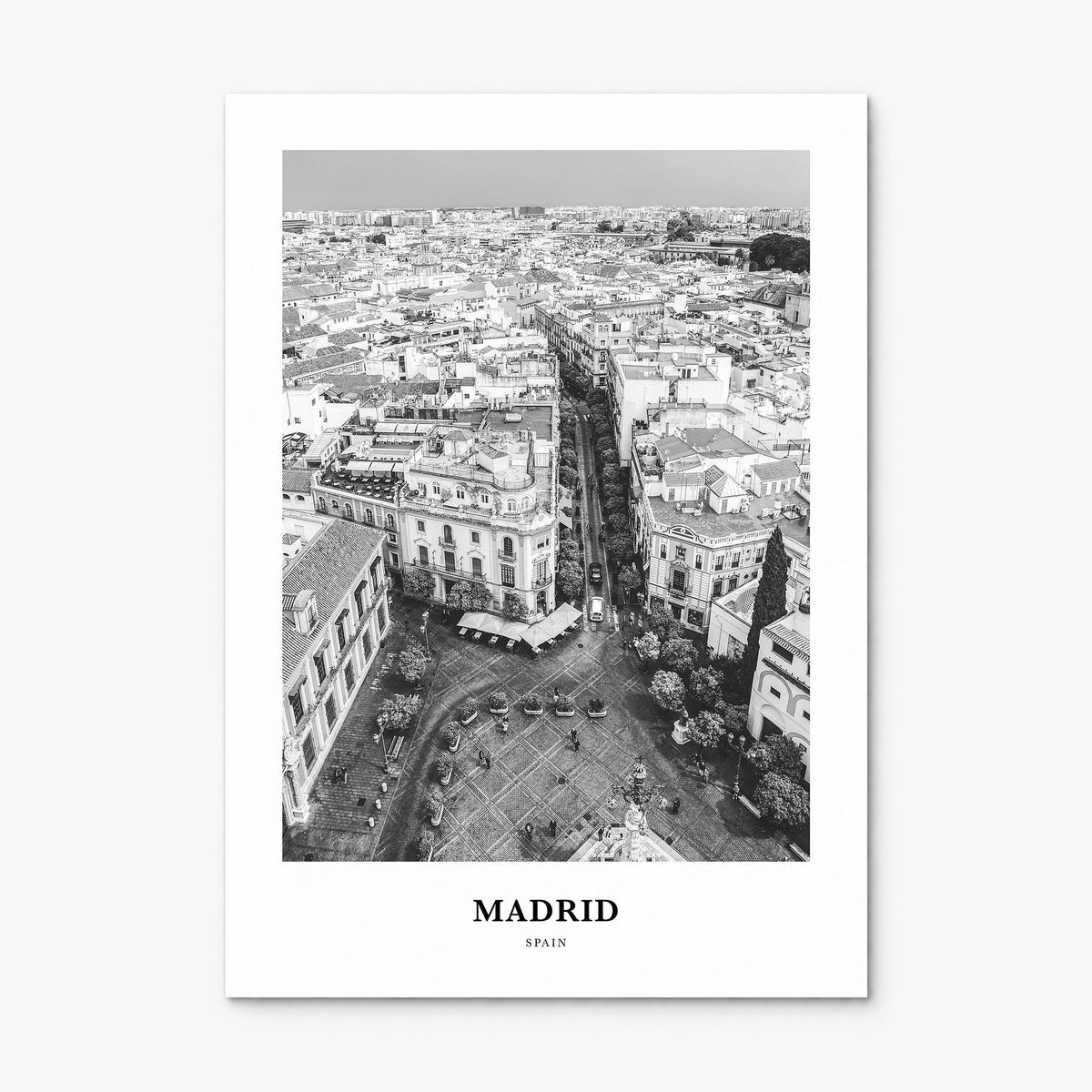 Madrid Classic No 2 Poster, print only (unframed)
