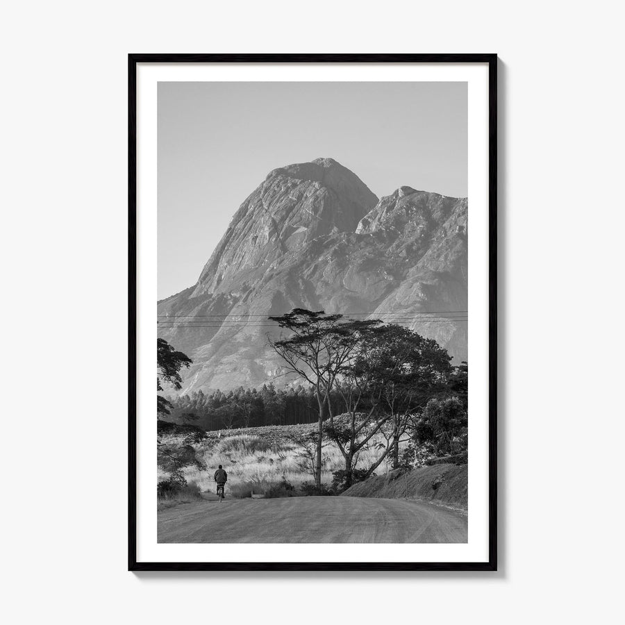 Malawi Photo Poster, framed poster mockup, white border