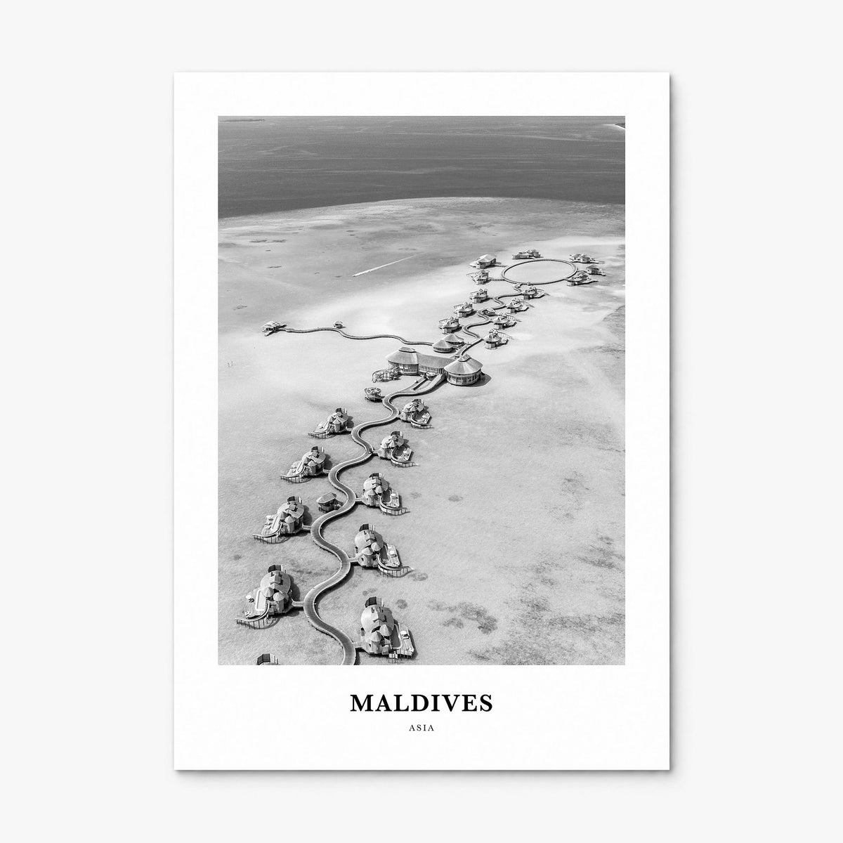 Maldives Classic No 2 Poster, print only (unframed)