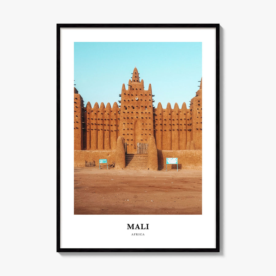 Mali Classic No 2 Poster, framed poster mockup