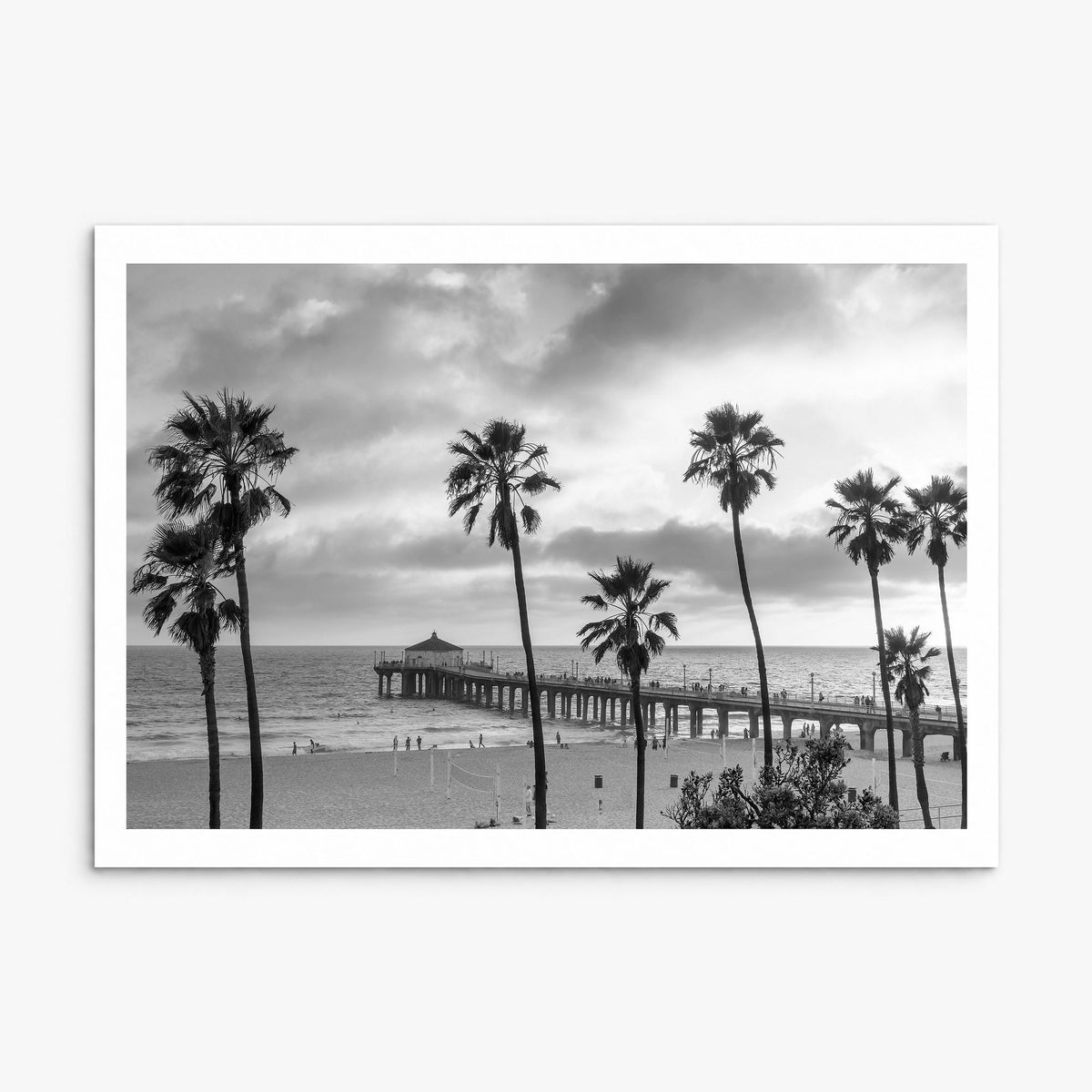 Malibu Photo Poster, print only (unframed), white border