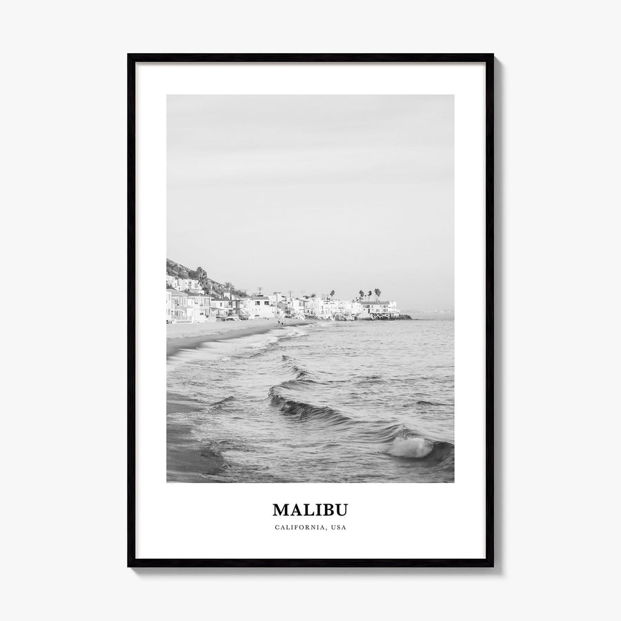 Malibu Classic No 1 Poster, framed poster mockup