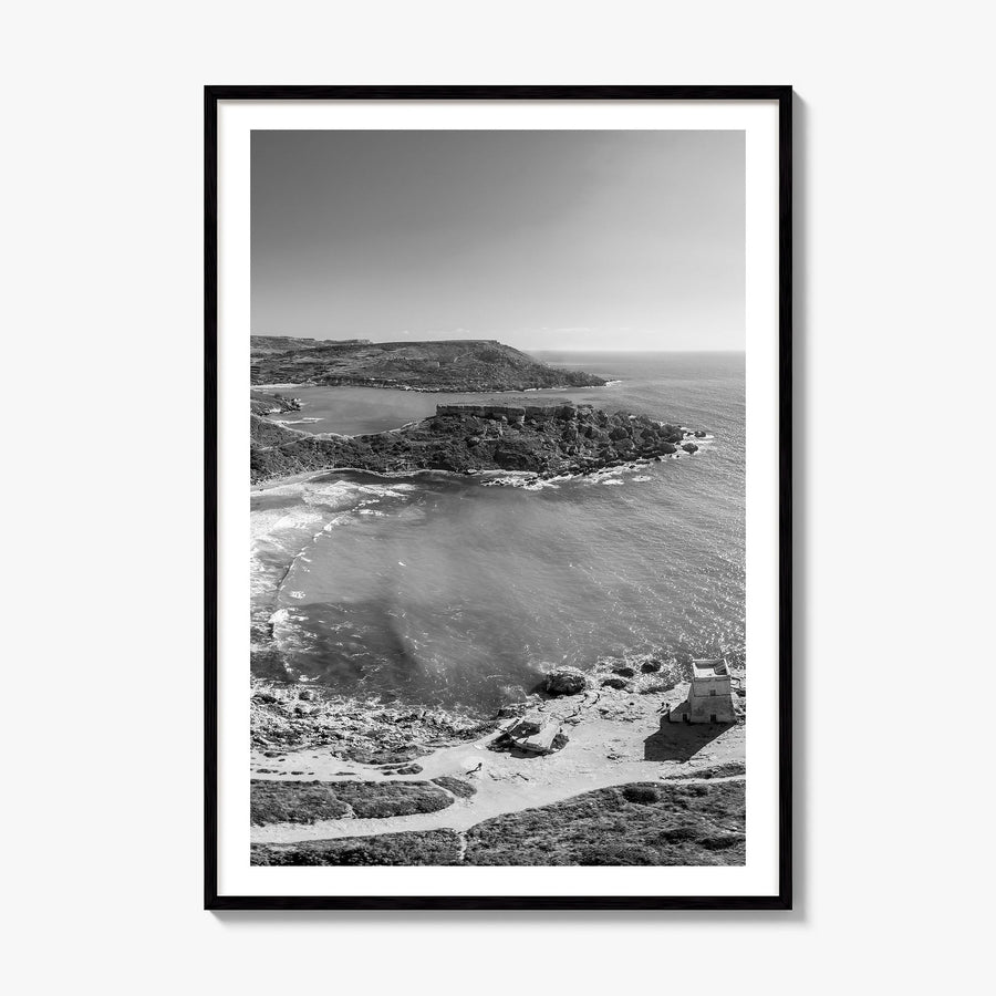 Malta Photo Poster, framed poster mockup, white border
