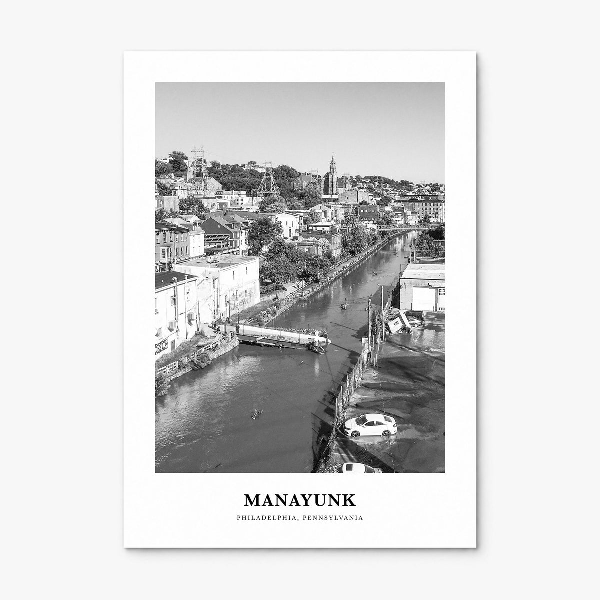 Manayunk Classic Poster, print only (unframed)