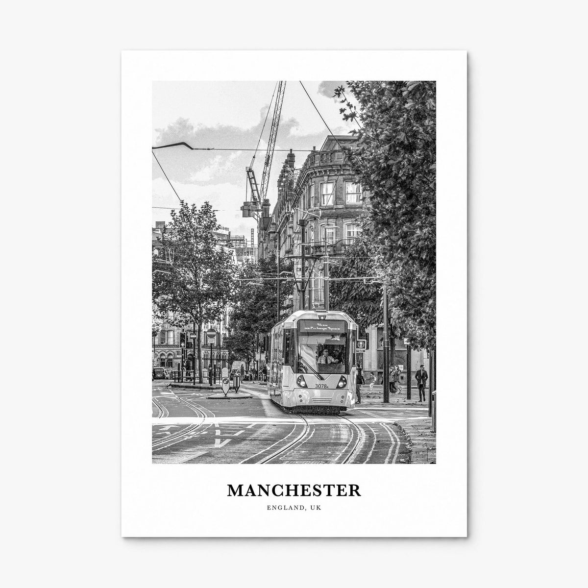Manchester, England Classic No 1 Poster, print only (unframed)