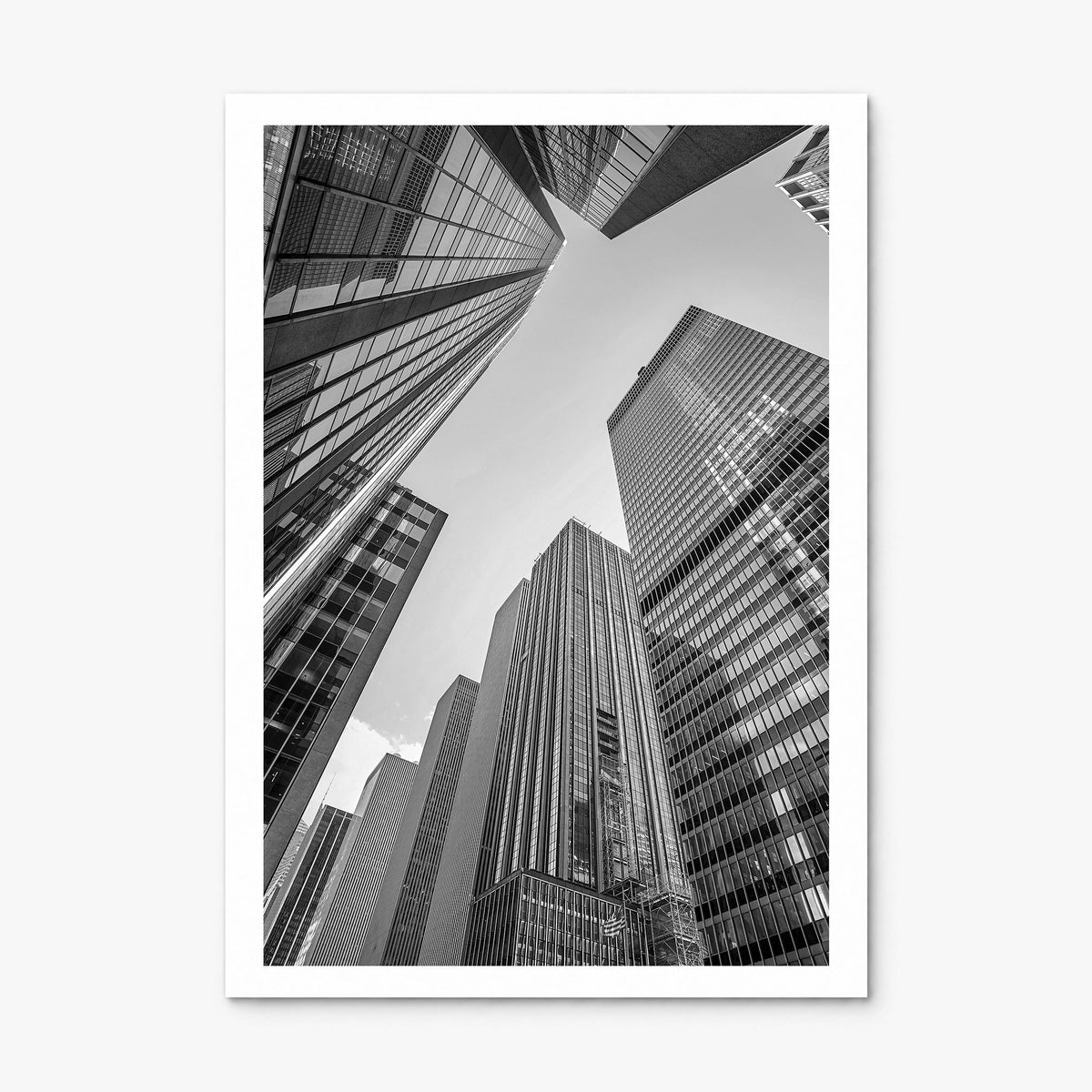 Manhattan Photo No 3 Poster, print only (unframed), white border