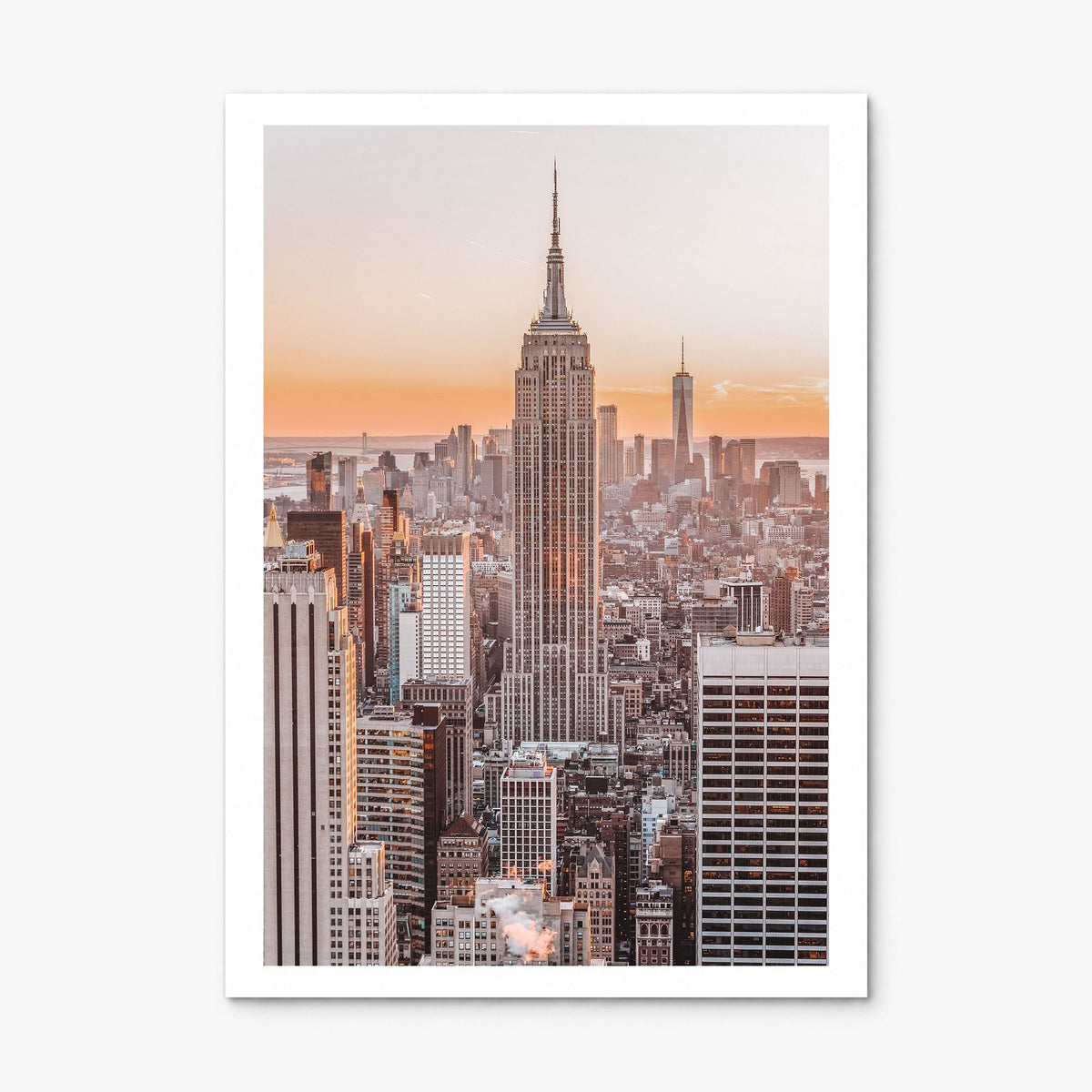 Manhattan Photo No 1 Poster, print only (unframed), white border