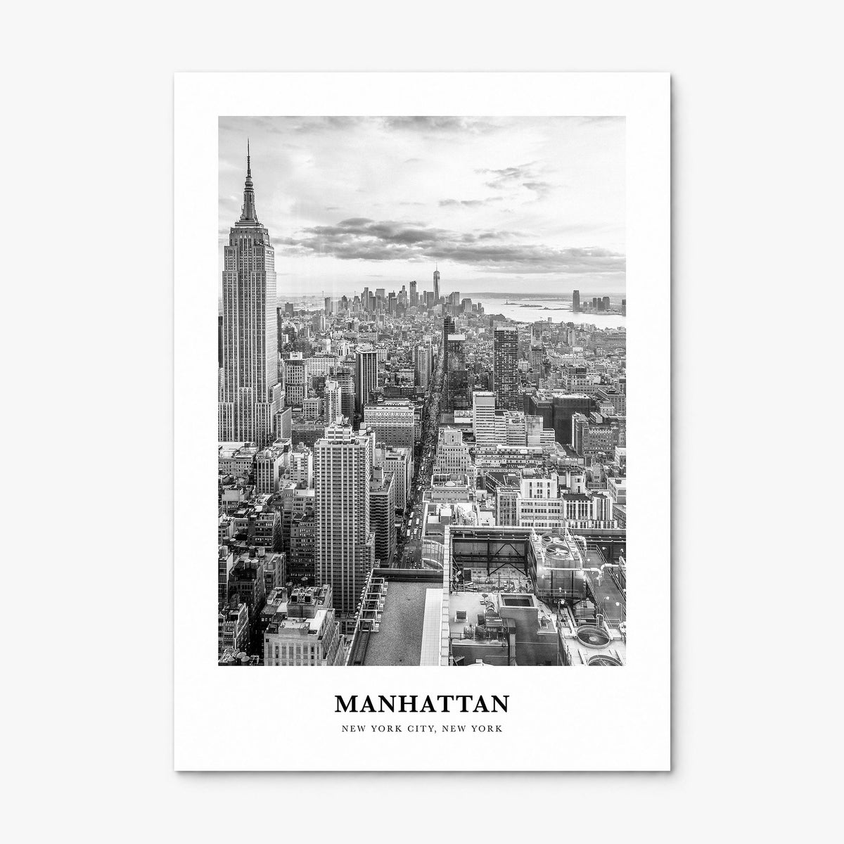 Manhattan Classic Poster, print only (unframed)