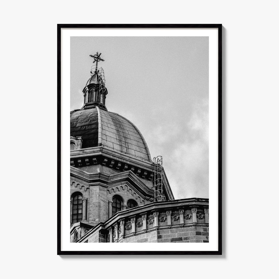 Manila Photo No 2 Poster, framed poster mockup, white border