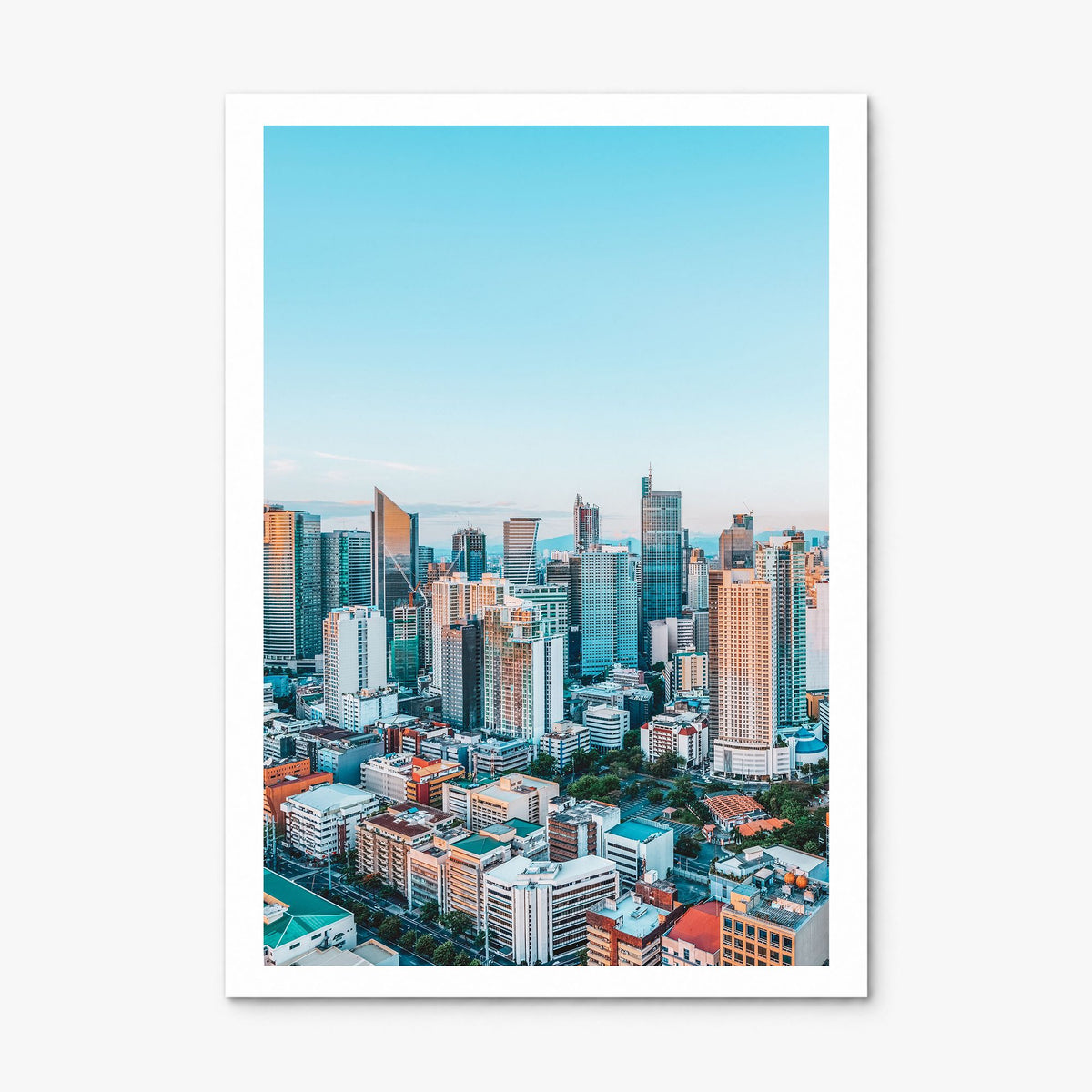 Manila Photo No 1 Poster, print only (unframed), white border
