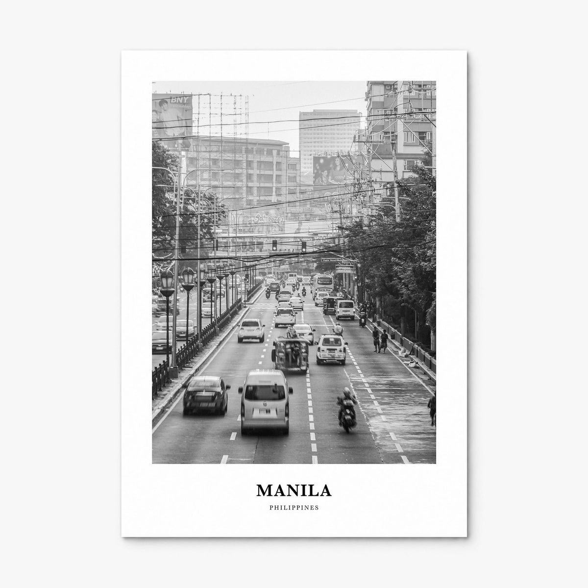 Manila Classic No 1 Poster, print only (unframed)