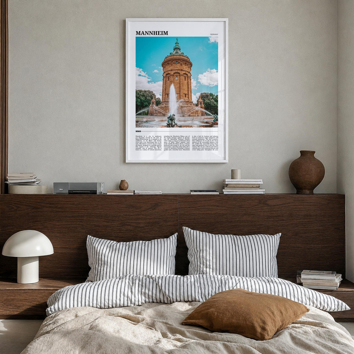 Mannheim Travel Poster