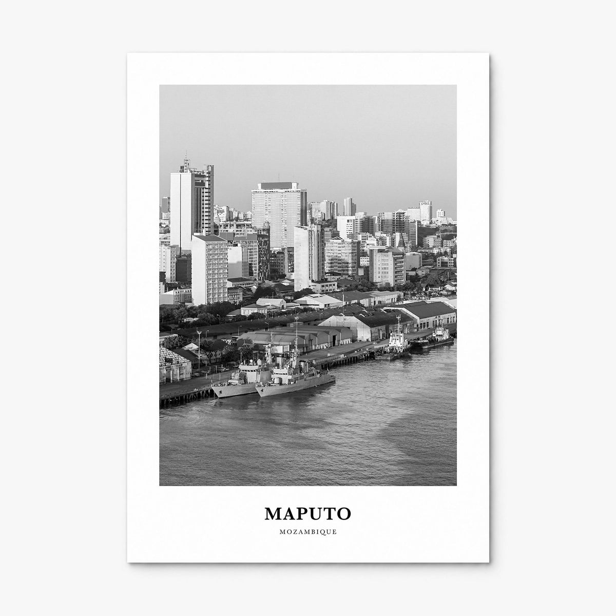 Maputo Classic Poster, print only (unframed)