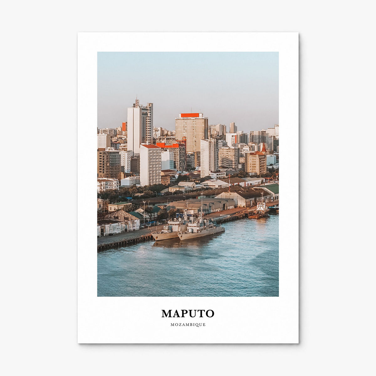 Maputo Classic Poster, print only (unframed)